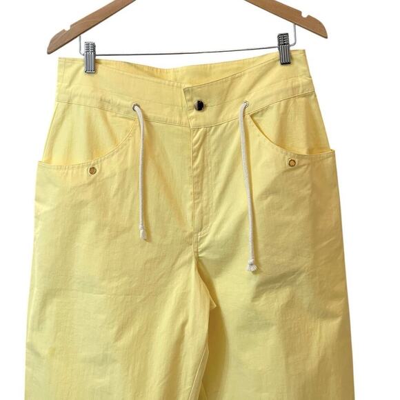 Anthropologie Antik Batik Kim Trousers in Yellow Size Large NEW - Picture 6 of 11